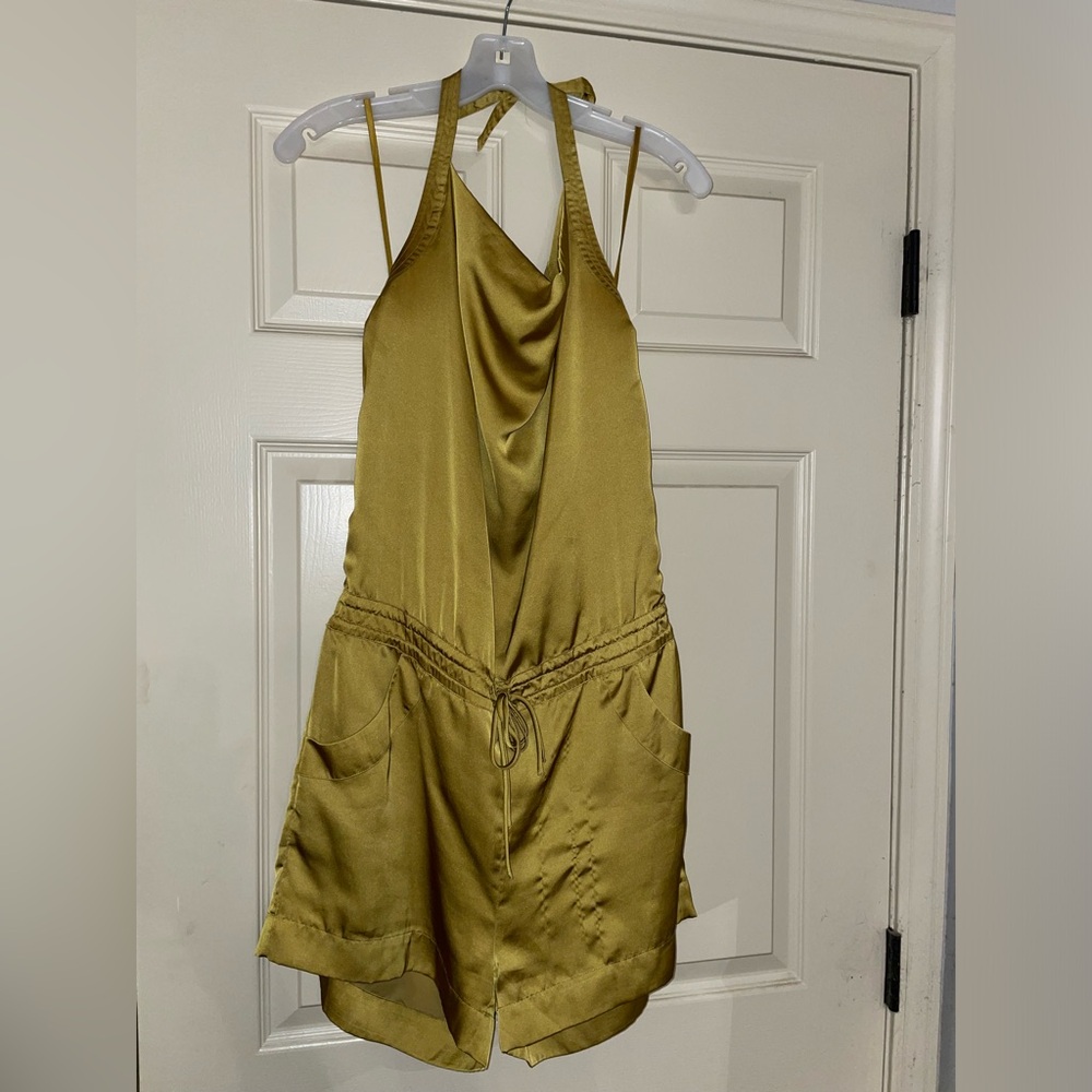 The Limited silk romper